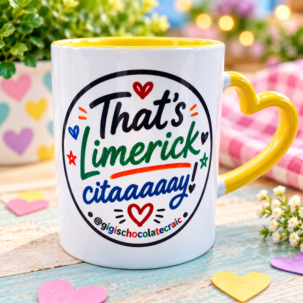 Limerick Slang Mugs | Funny Irish Gift | Gigi's Treaty Treats