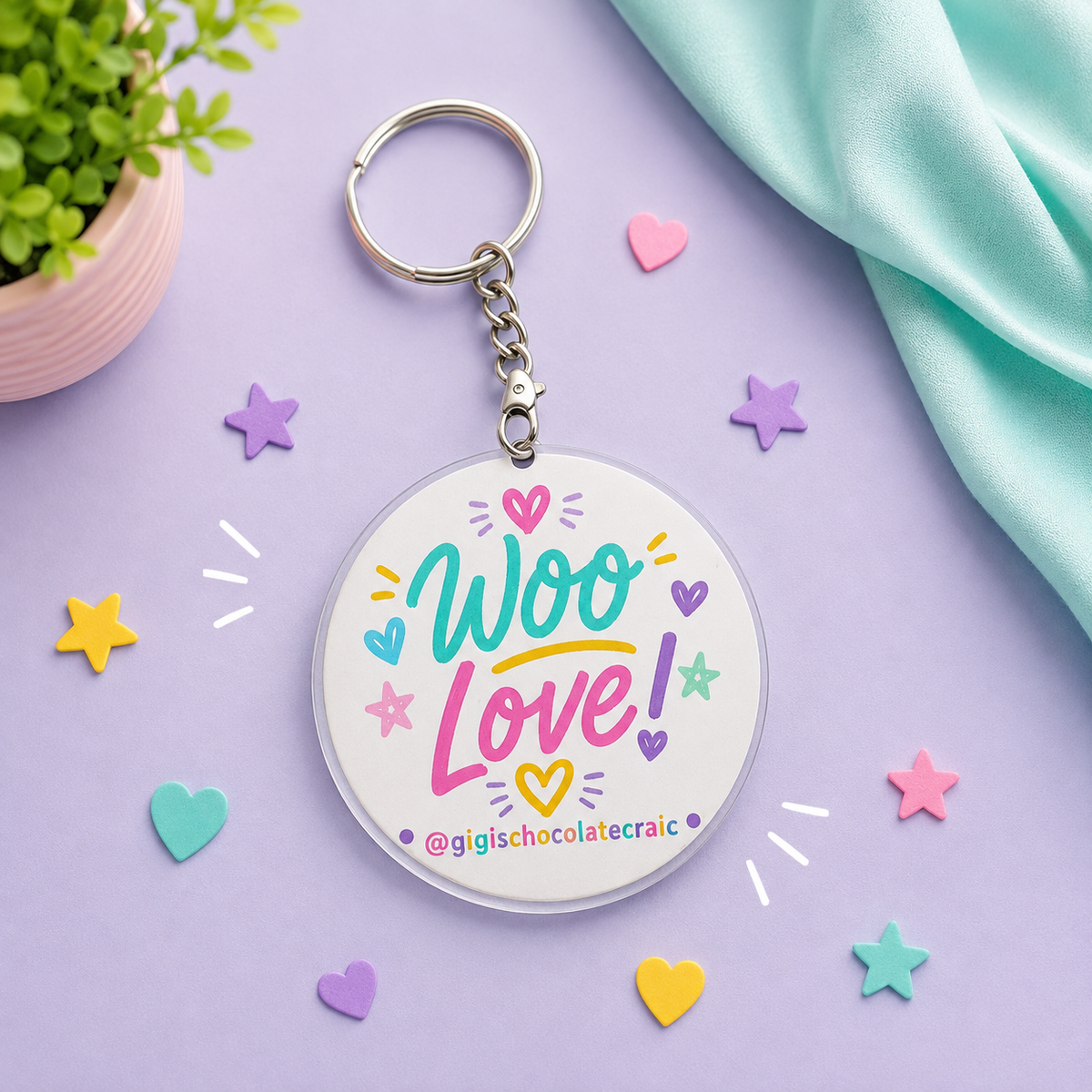 Limerick Slogan Keyrings | Funny Limerick Gift | Gigi's Treaty Treats