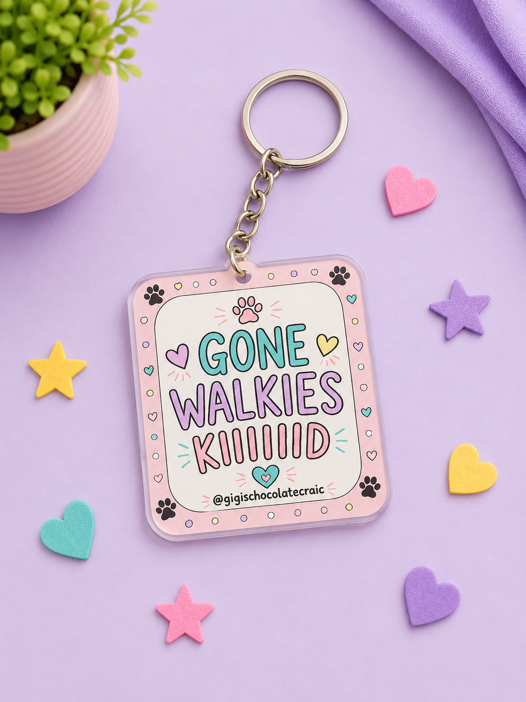 Limerick Slogan Keyrings | Funny Limerick Gift | Gigi's Treaty Treats