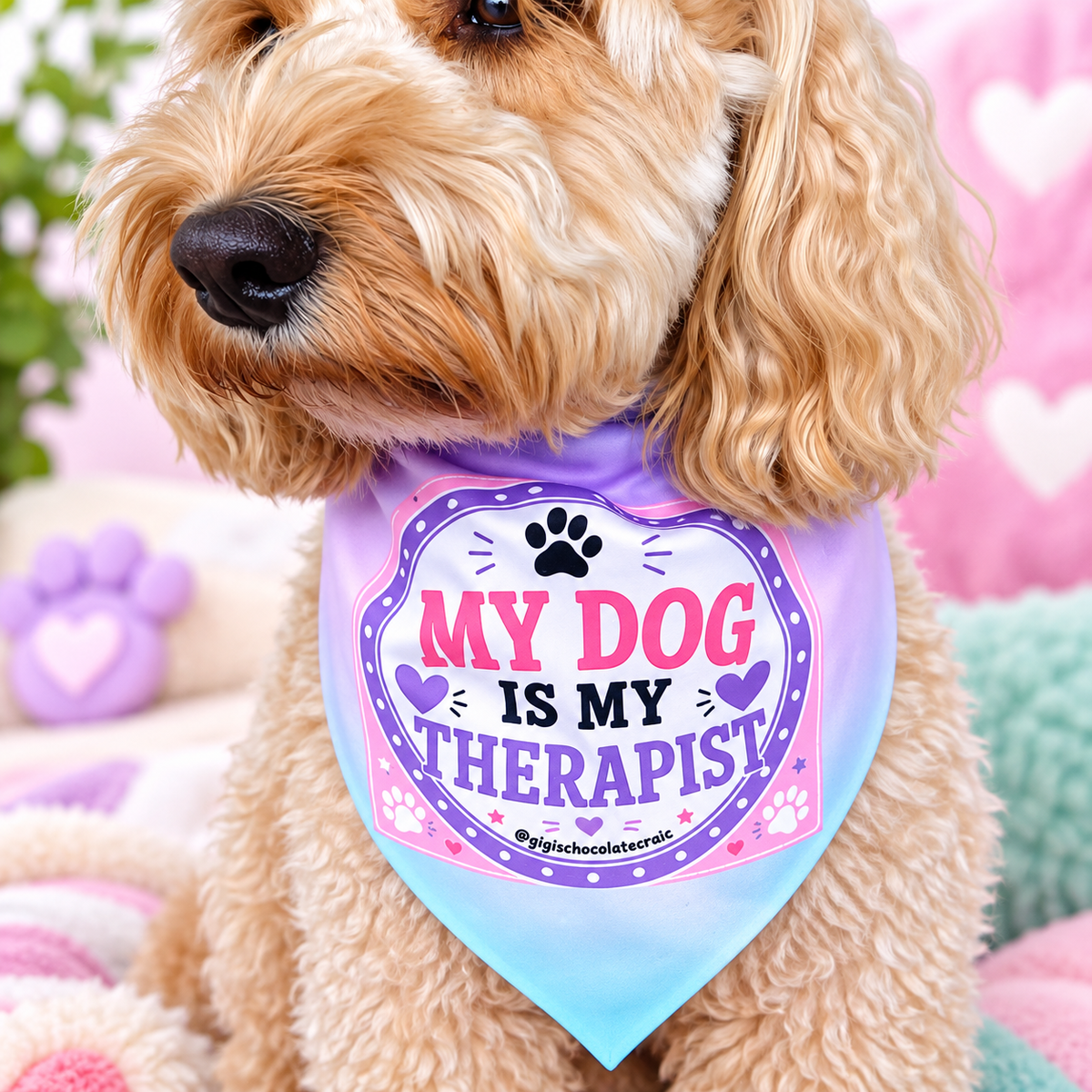 Irish Dog Bandanas | Funny Limerick Designs | Gigi's Treaty Treats