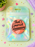 Irish Slogan Badges | Funny Limerick Pins | Gigi's Treaty Treats