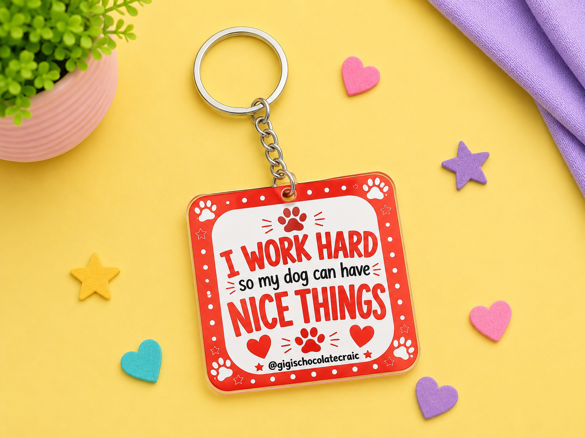 Limerick Slogan Keyrings | Funny Limerick Gift | Gigi's Treaty Treats