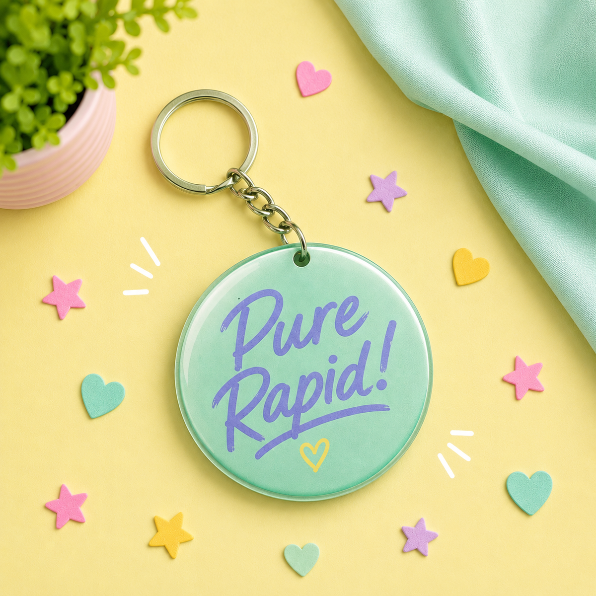Limerick Slogan Keyrings | Funny Limerick Gift | Gigi's Treaty Treats