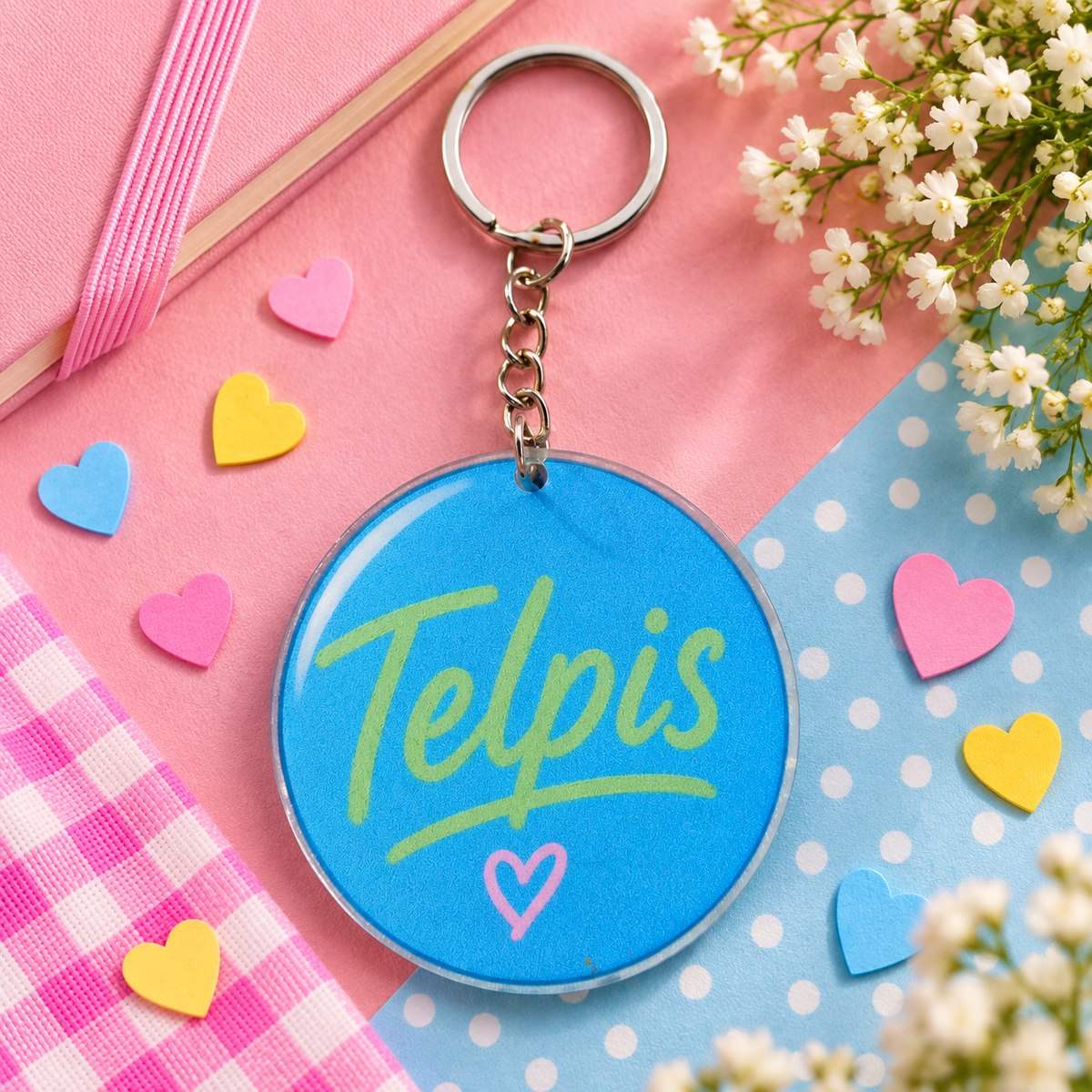 Limerick Slogan Keyrings | Funny Limerick Gift | Gigi's Treaty Treats